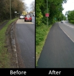 A240 cycle footway 