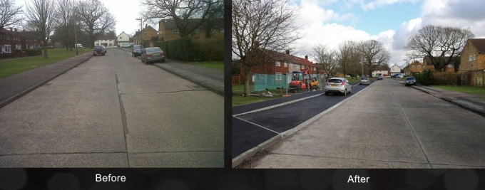 Preston lane new parking lay by 2